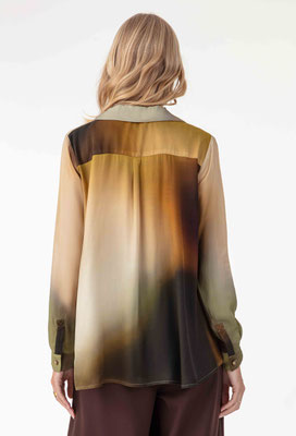 2061 Musa Chemise - 437 Ombres Kaki