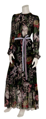 2042-82 Longdress flower with underskirt