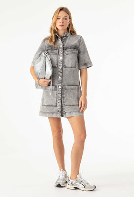 2009 Elsie Robe Courte - 869 Jean's Gris