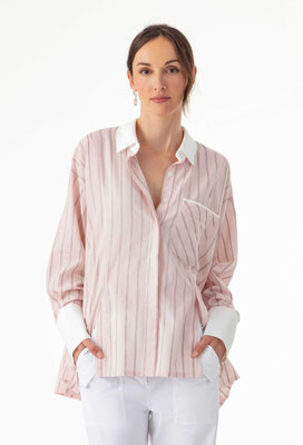 2018 Valery Chemise - 391 Rayure Rose