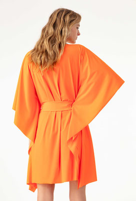 2049 Cassie Robe Courte - 215 Ultra Orange 