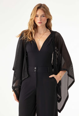2090 Effie Kimono - 900 Noir