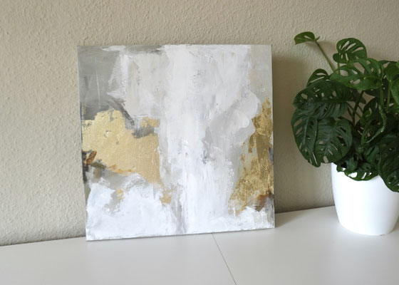 "Goldrausch 3" 50x50 cm
