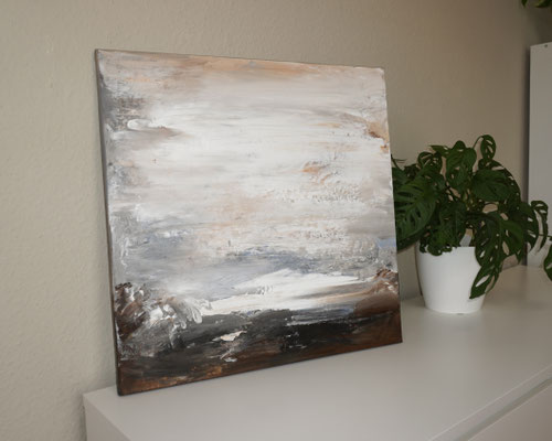 "Marshlands" 60 x 60 cm