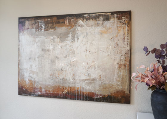 "Erdung 3" 140x100 cm