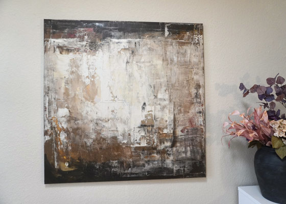"Erdung 1" 100 x 100 cm