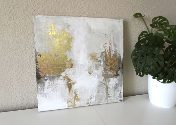 "Goldrausch 2" 50x50 cm