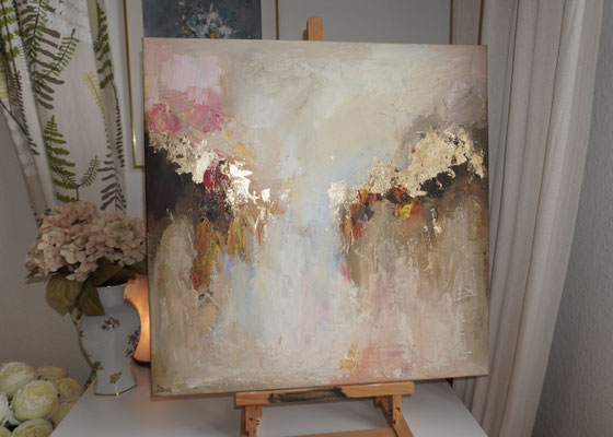 "Goldene Seele" 60x60 cm