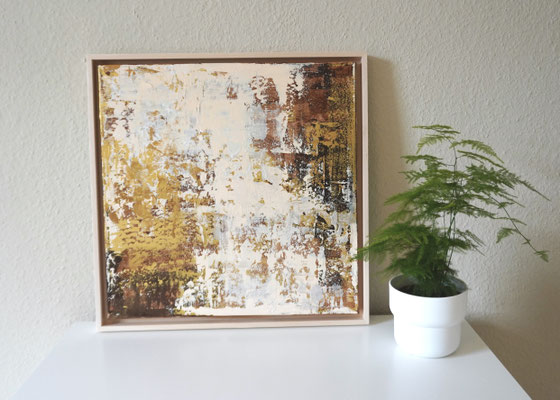 "Strandgold" 50x50 cm