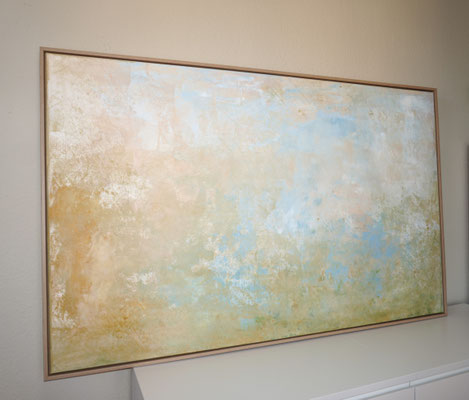 "Bright Mood" 164 x 104 x 4 cm mit Rahmen