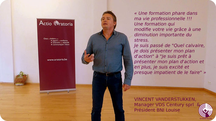 Vincent Prise de Parole en Public Communication Belgique