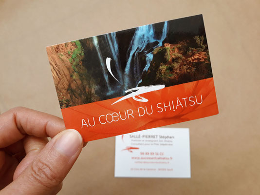 Au Coeur du Shiatsu • Charte graphique • Identité visuelle • Papeterie • Leïla Larose • Graphiste • Vaucluse