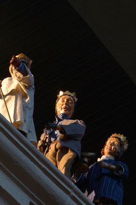 mit Neujahr machen sich auch die Sternsinger auf den Weg (Milieukrippe in Sankt Maria in Lyskirchen, Foto © lyskirchen)