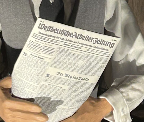 ... 1932 bereits ein Beitrag "Der Weg ins Dunkle"