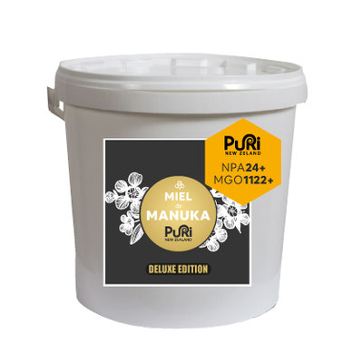 Seau de Miel de Manuka NPA 24+ de Nouvelle-Zélande de 10kg pour les professionnels