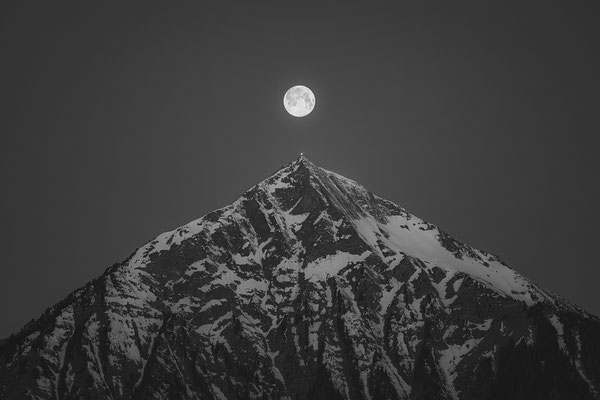 VOLLMOND ÜBER NIESEN, DOPPELBELICHTUNG Sandra Gygax-Zehnder Fotografie & Kunst, Köniz
