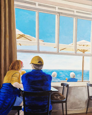 "Norderney" 2025, Acryl auf Leinwand, 50 x 70 cm