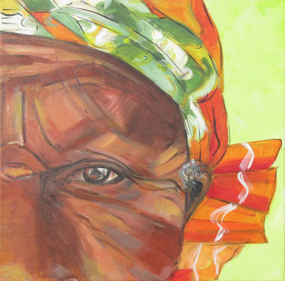 "Liebe" 2011, Acryl auf Leinwand, 50 x 50 cm