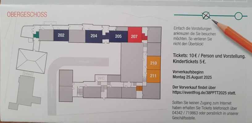 Flyer der VHS Preetz