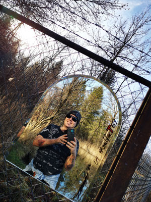 #selfieT69 - Kunstraub am alten Rhein, Hohenems (AT) | 2022