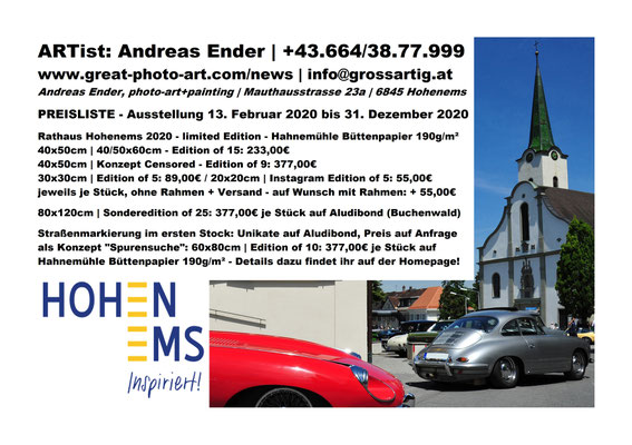 Foto: Andreas Ender, photo-art+painting | Postkarte Rückseite