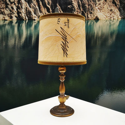ARTwork: Andreas Ender | Tischlampe, signiert - UNIKAT - 69,00€