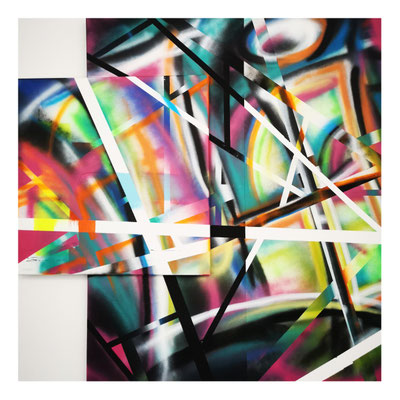 ARTwork: K.AMEL (AT) | SELECTed . 21 - Titel: LIVE - Halle 5 Edition - 140x140x4cm, 2.584,00€