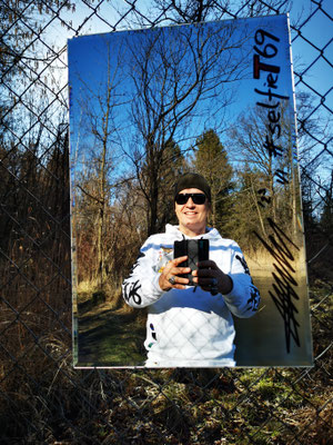 #selfieT69 - Kunstraub am alten Rhein, Hohenems (AT) | 2023