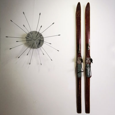 ARTwork: Andreas Ender | Deckenleuchte [for SALE] oder Skier [SOLD!], signiert - UNIKAT - je 69,00€
