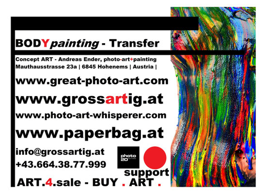 Postkarte: Andreas Ender, photo-art+painting | photo20 Zürich