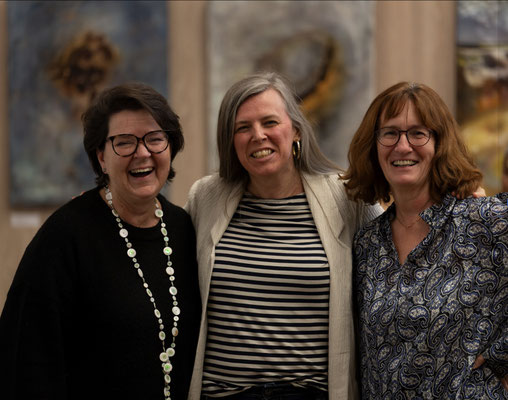 Martina Brandl, Roswitha Ranz und Eva Surma