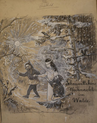 vol.48_Arthur Kurtz_Schneewittchen_Titelblatt_66x50cm_Mischtechnik_Karton
