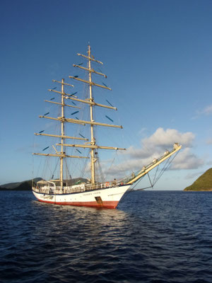 Croisière Tao - 01 2017-Les Saintes -le Frédéric Chopin- Photo JM Quiesse