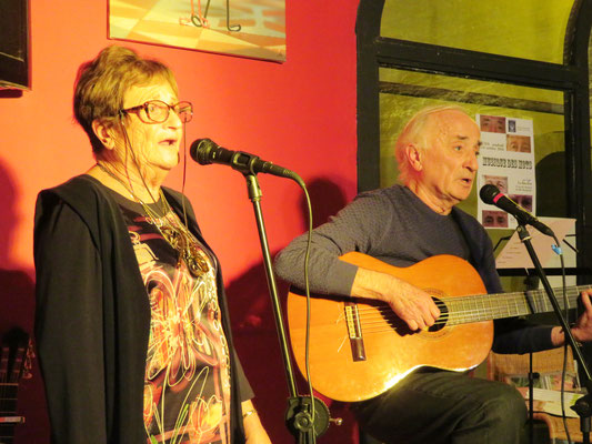 Yves Daunès et Sylvanie - Le Bacchus - 14 octobre 2016 - photo JM Quiesse