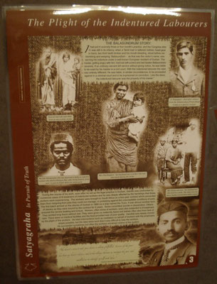 1 Poster exhibition "SATYAGRAHA - In Pursuit of Truth" (11 sheets, 60 x 80 cm)