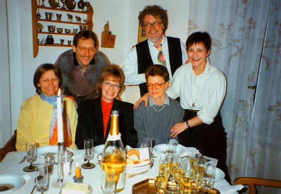 Recovering in a cancer sanatorium from the treatments, 1992.