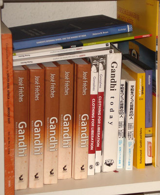 450 Books on Gandhi and 50 Books on India