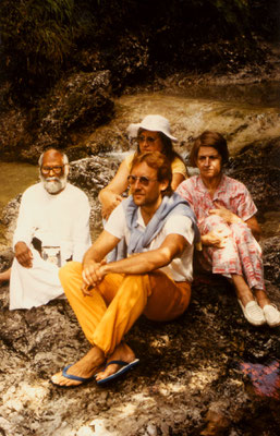 During a trip with S.V. Govindan in Austria, 1986.