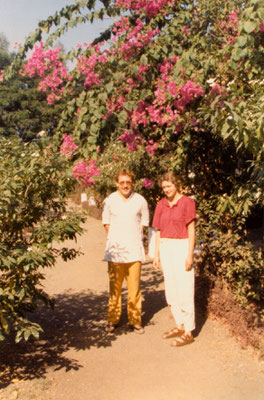 During the group tour with Katja Tempel at Vedchchi, 1987.