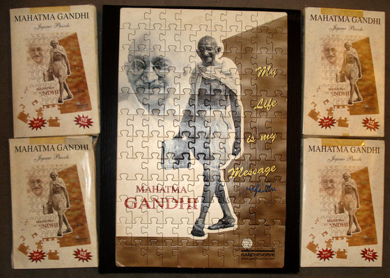 70 Jigsaw puzzles "My Life is My Message" (130 pieces, 28 x 43 cm)