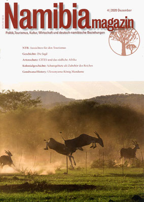 NamibiaMagazin, Titelfoto: Ria Henning-Lohmann