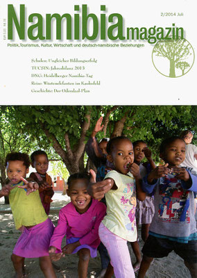 NamibiaMagazin, Titelfoto: Ria Henning-Lohmann