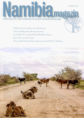 NamibiaMagazin, Titelfoto: Ria Henning-Lohmann