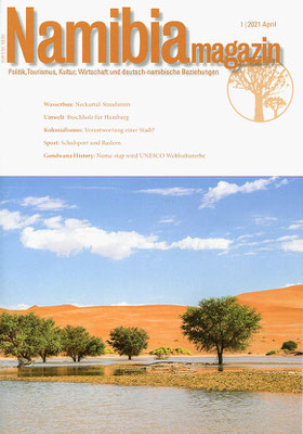 NamibiaMagazin, Titelfoto: Ria Henning-Lohmann