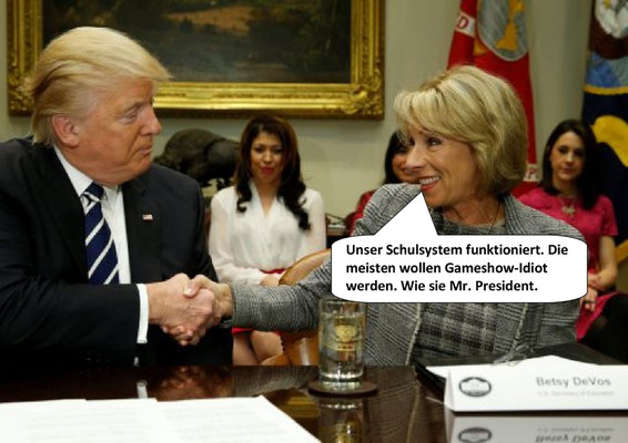 Donald Trump, Gameshow-Idiot