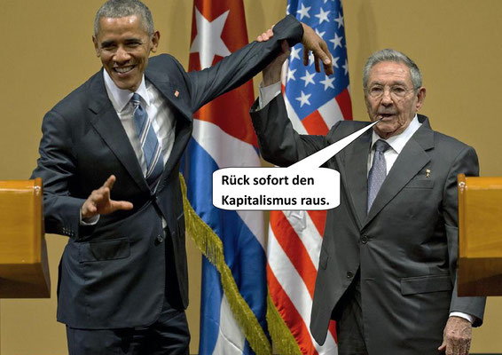 Barak Obama, Raul Castro