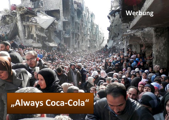 Coca Cola, Werbung. Always Coca-Cola