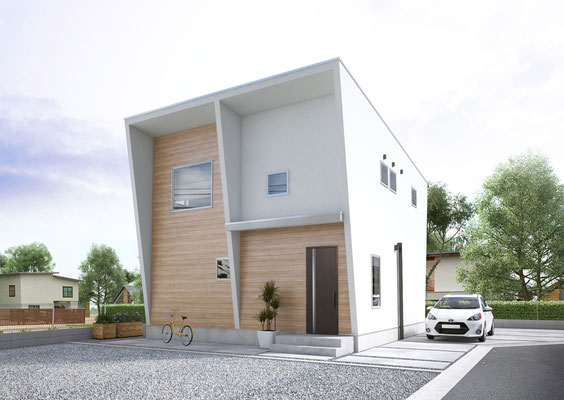 住宅パース　1棟　￥40,000