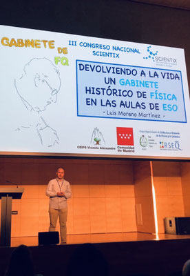 En el Congreso Nacional Scientix de Madrid en 2022. 