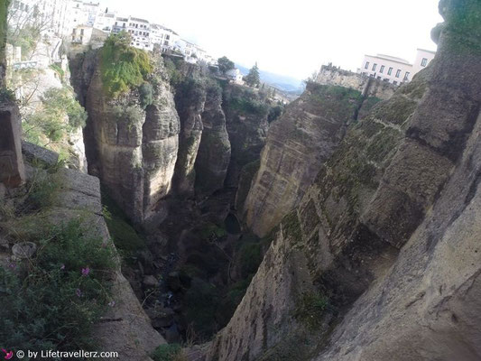 Blick in die Schlucht